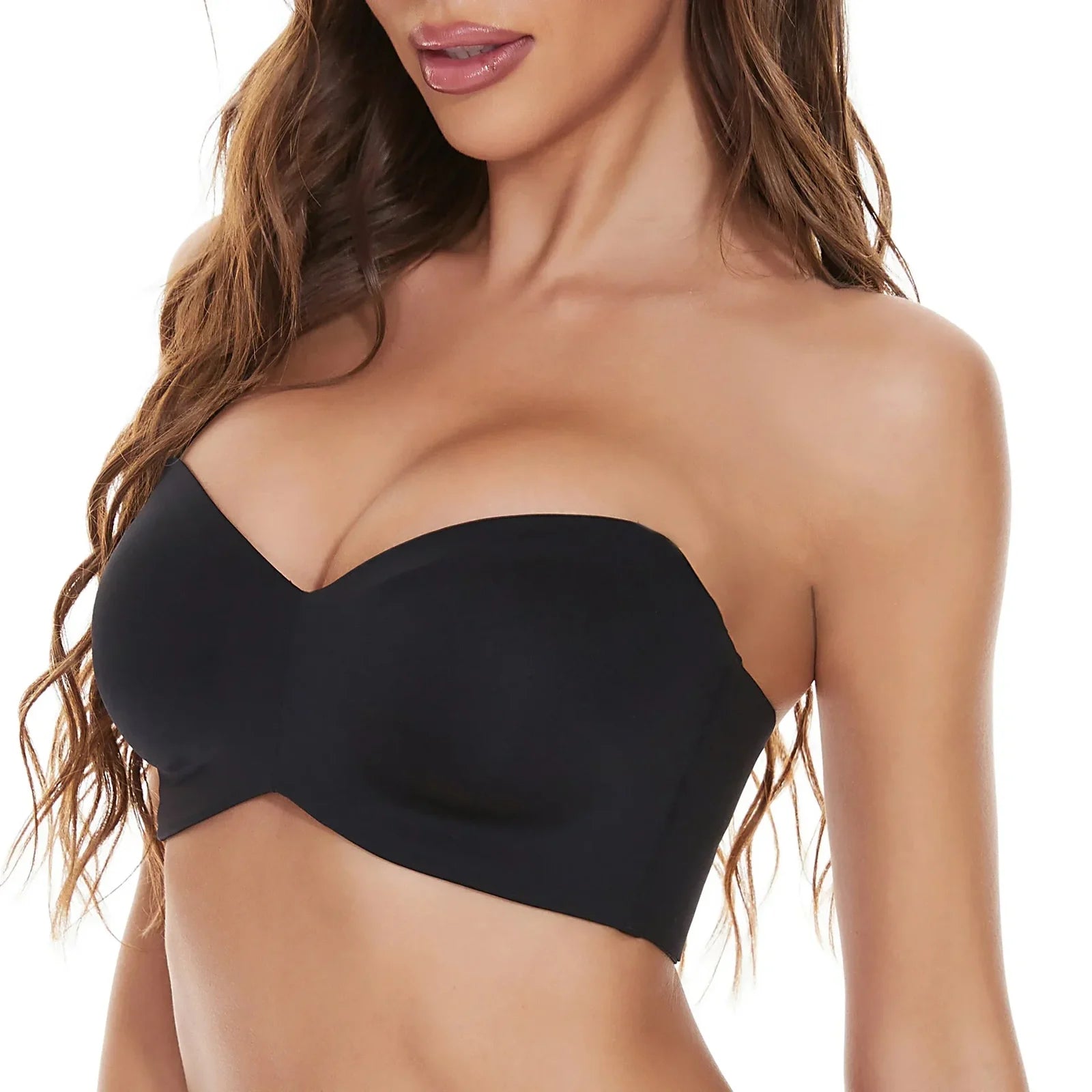 Nylon Non-Padded Push up Strapless Bra, For Daily Wear at Rs 110/piece in  New Delhi